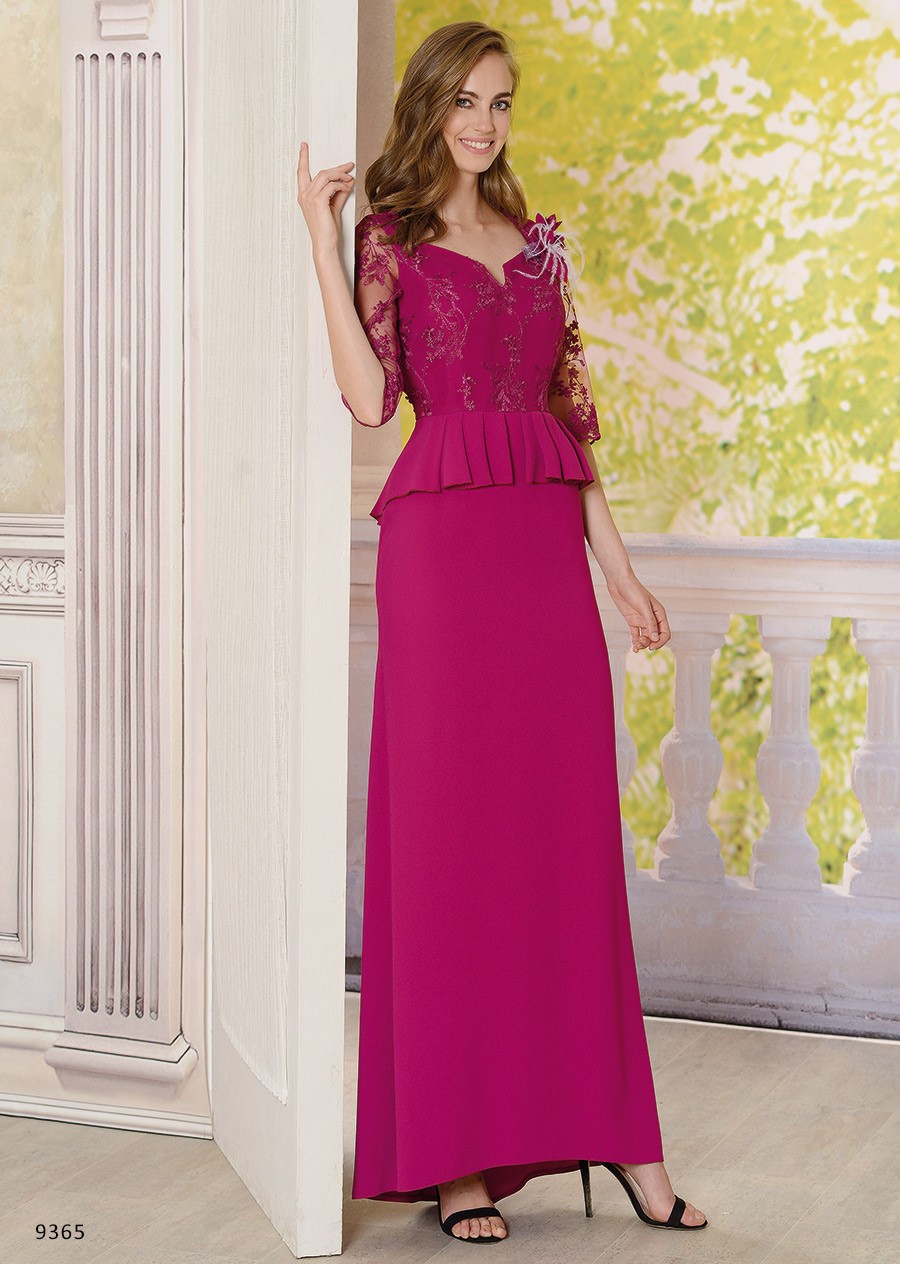 Vestido escote fantasía Carfi